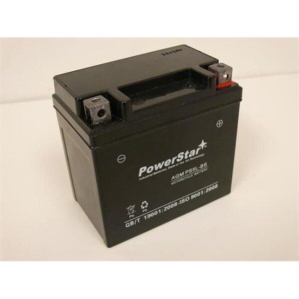 Powerstar PowerStar PS5L-BS High Performance - Sealed AGM Motorcycle Battery PS5L-BS - main